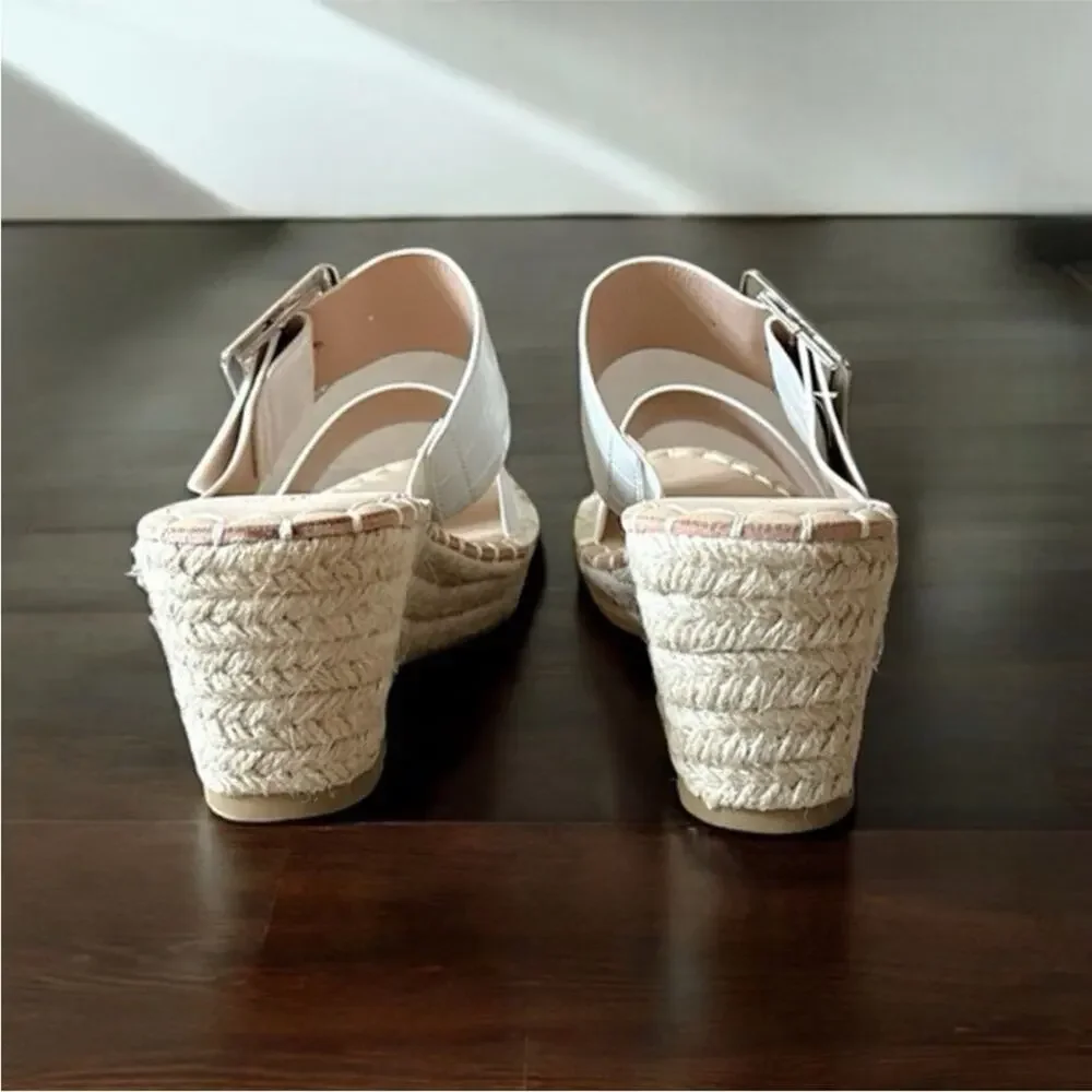 Vintage Havana Robin Wedge Sandals in White